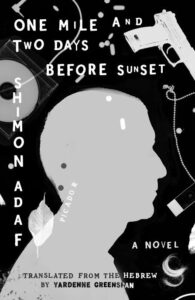 Book cover of Shimon Adaf book translated by Greenspan